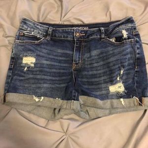 Maurices denim shorts